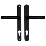 Door Handle 12 for 92mmCentres Sprung L/L