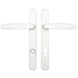 Door Handle 11 for 92mm Centres Mila/Hoppe security Sprung L/L