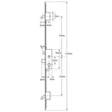Winkhaus Cobra Latch, Deadbolt, 2 Hooks Multipoint UPVC Door Lock