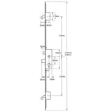 Winkhaus Cobra Latch Deadbolt 2 Hooks Lift Lever 20mm FP