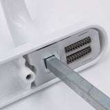 Door Handle 1 TSS Sprung 122mm screw centre