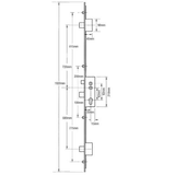 Avocet Latch 3 Deadbolts 4 Rollers Double Spindle